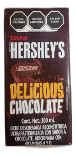 LECHE CON SABOR A CHOCOLATE HERSHEYS 200 ML 
