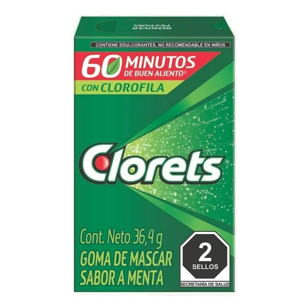 CLORETS 36,4 g