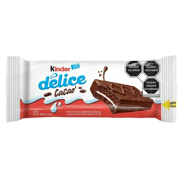KINDER DELICE CACAO 39G (FERRERO)