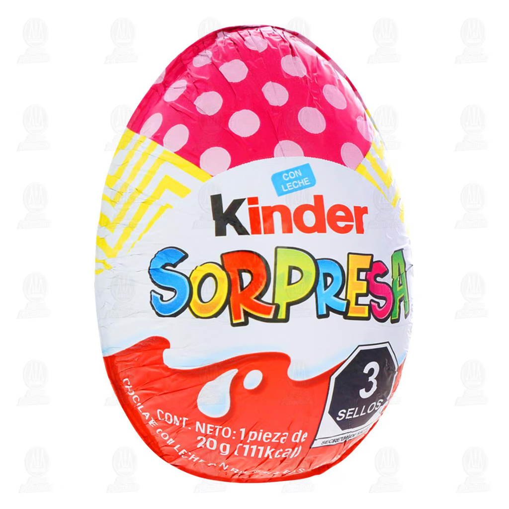 HUEVITO KINDER SORPRESA NIÑA 20G