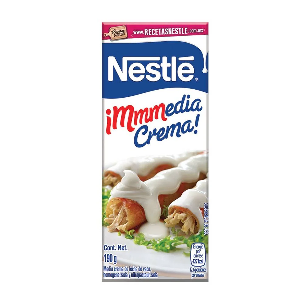 NESTLE MEDIA CREMA 190G