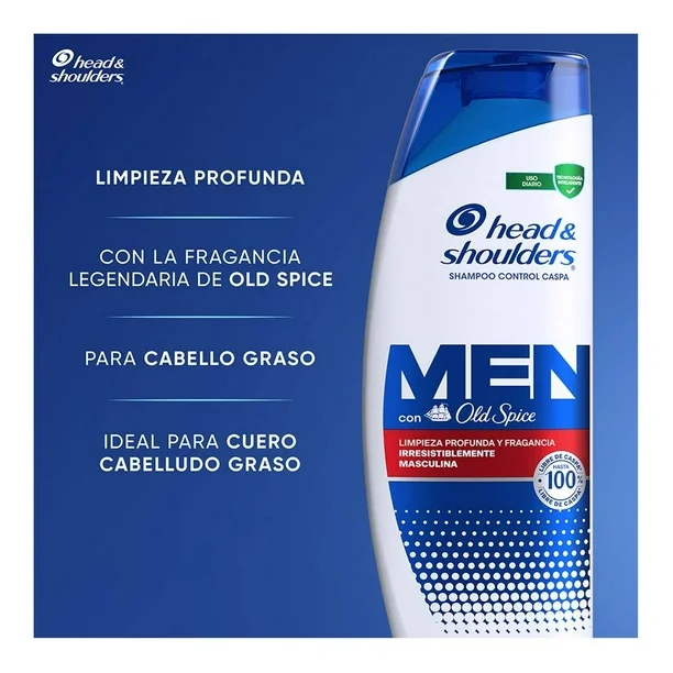 SHAMPOO HEAD SHOULDERS OLD SPICE 90ML