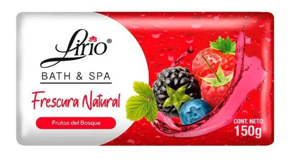 JABON LIRIO FRUTOS DEL BOSQUE 150GR