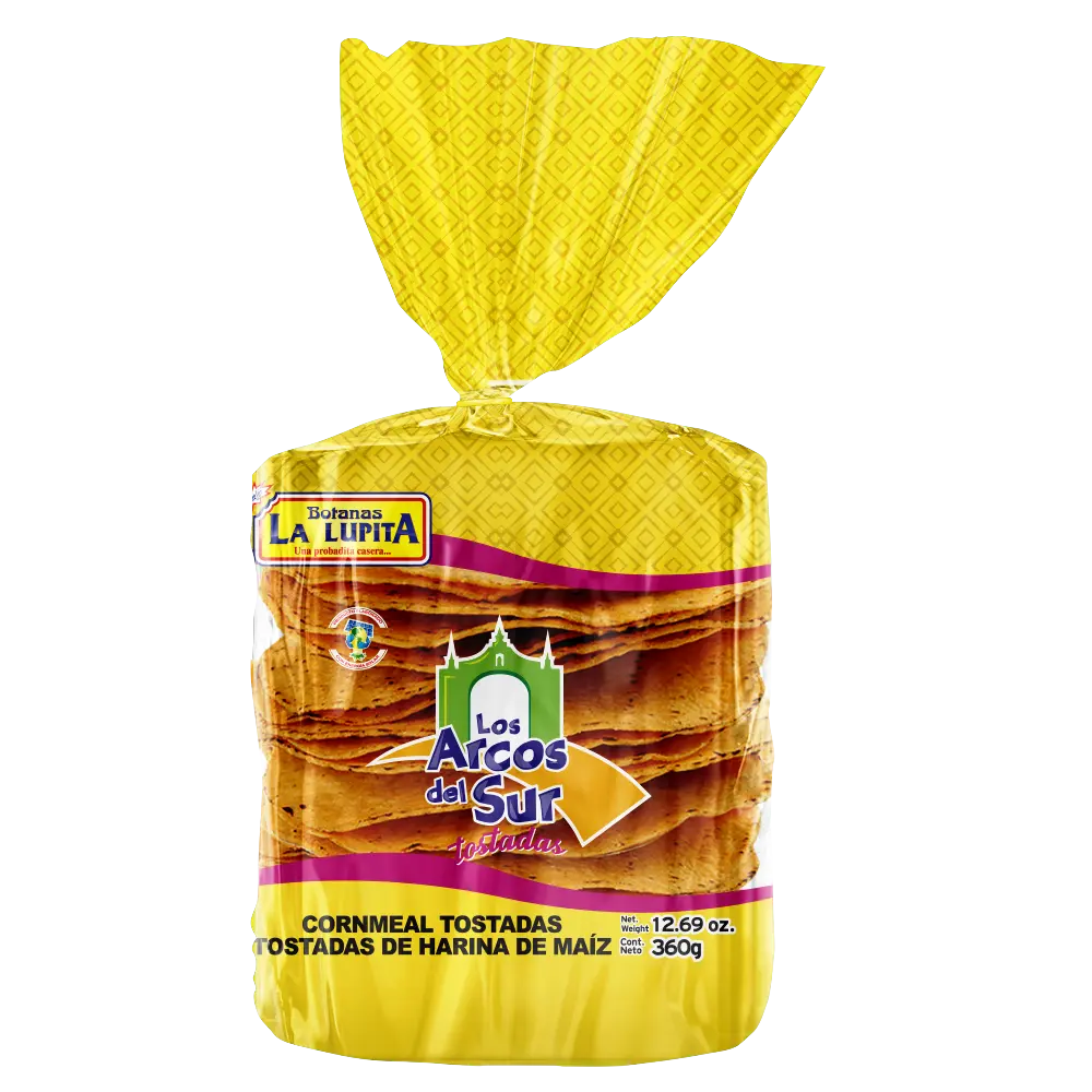 LA LUPITA TOSTADAS LOS ARCOS 360G
