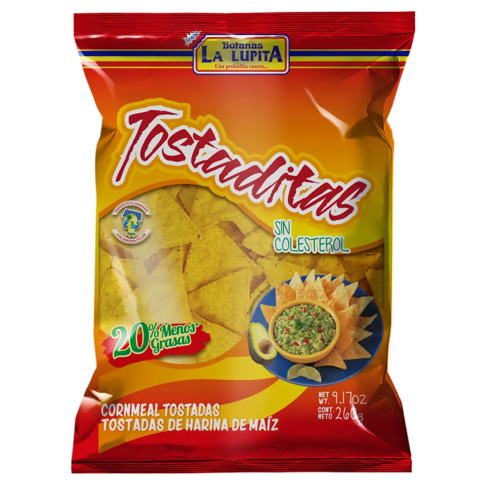 LA LUPITA TOSTADITAS 260G