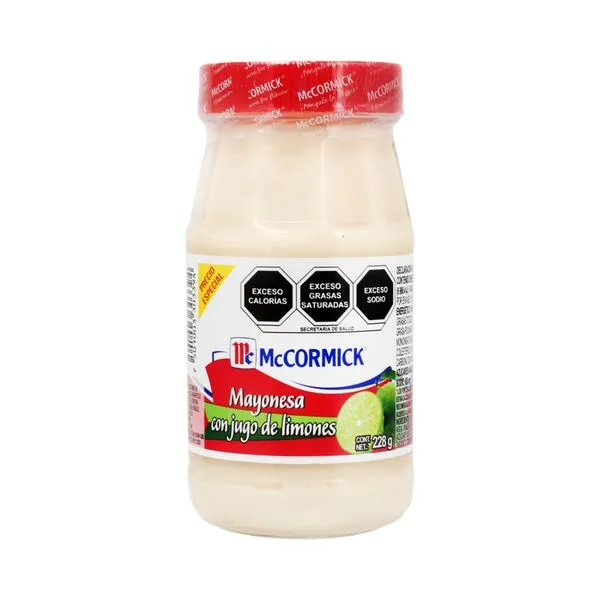 MAYONESA MCCORMICK CON LIMON 228G