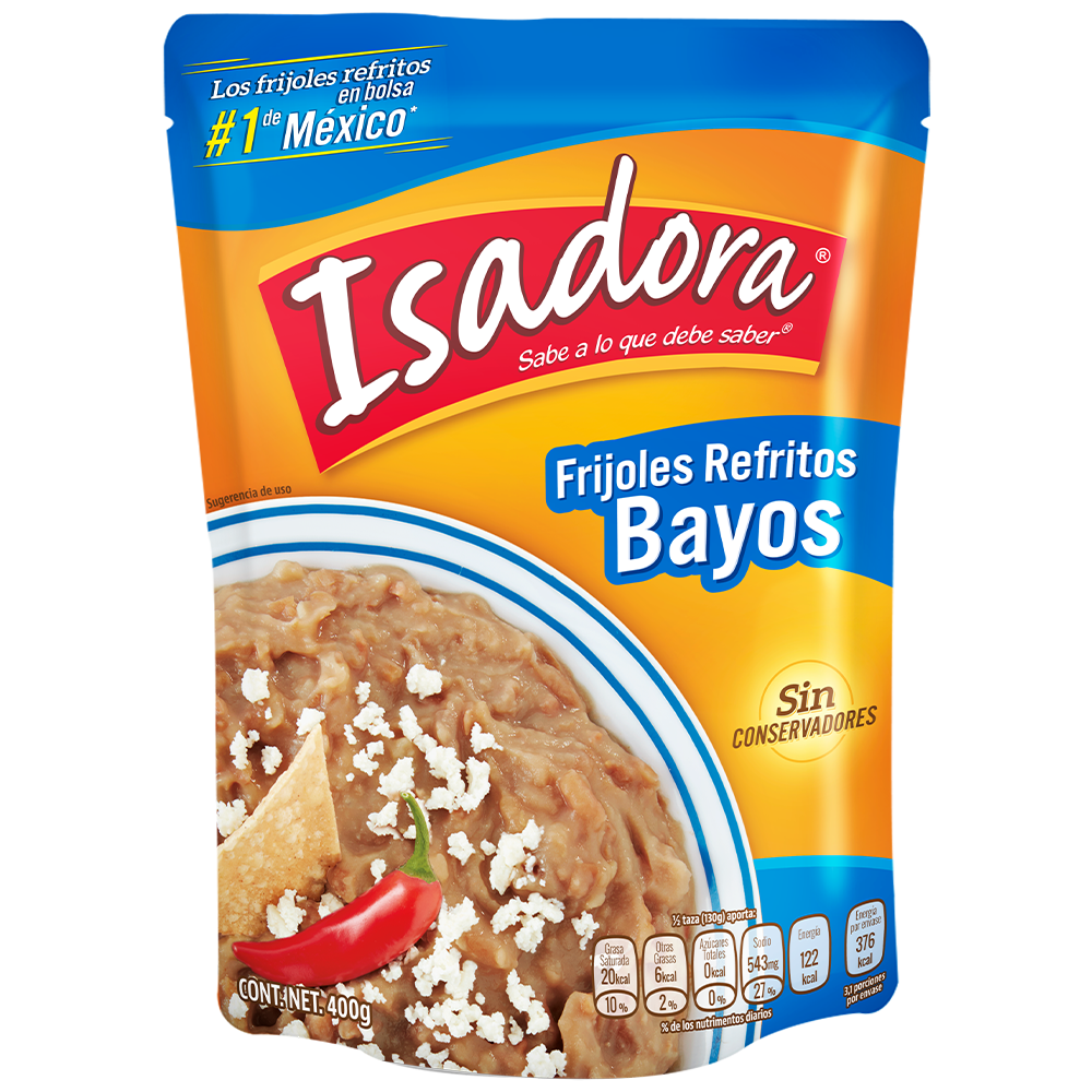 FRIJOL ISADORA BAYO 400G