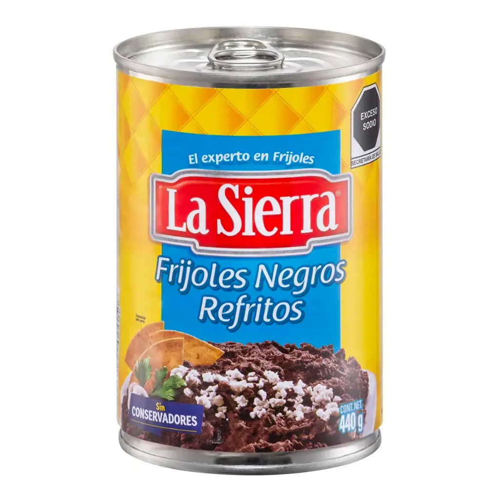 FRIJOLES REFRITOS LA SIERRA 440g