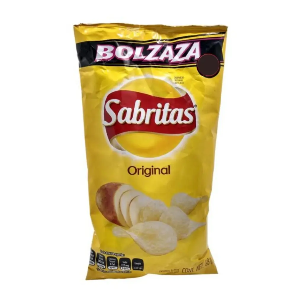 PAPAS ORIGINAL 74G BOLZAZA (SABRITAS)