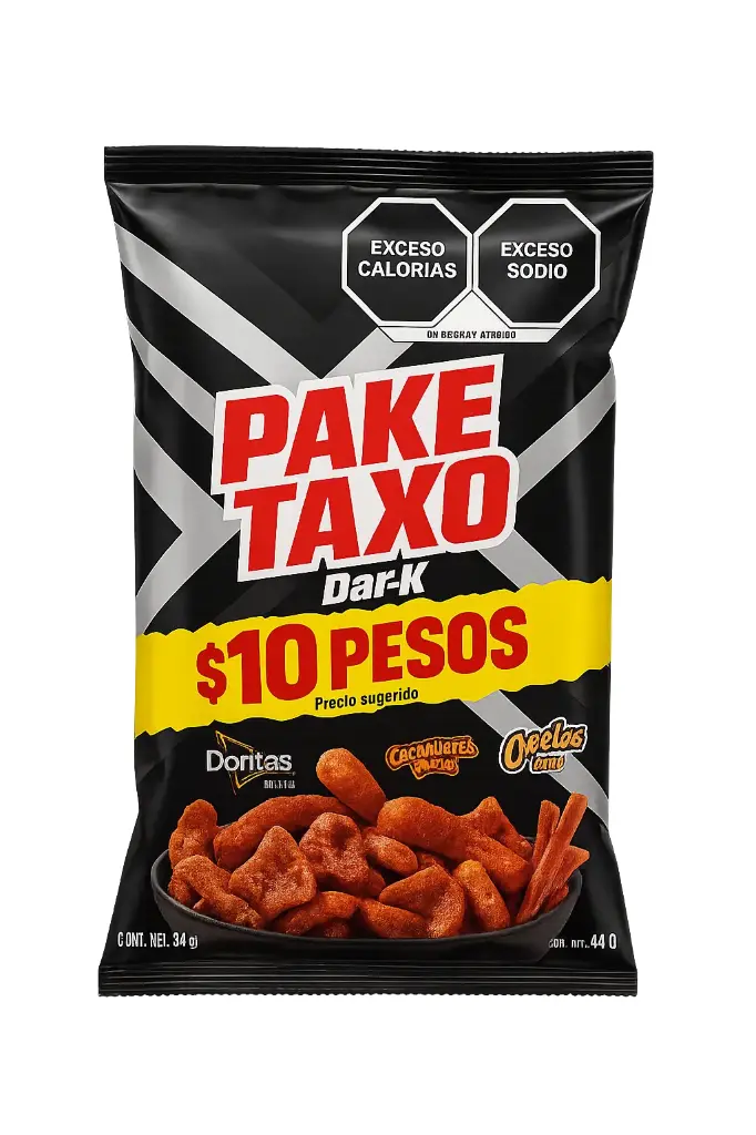 BOTANA PAKETAXO DARK 44G