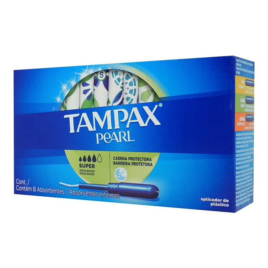 TAMPAX PEARL 8pz