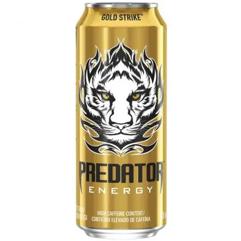 PREDATOR ENERGY GOLD STRIKE 473ML