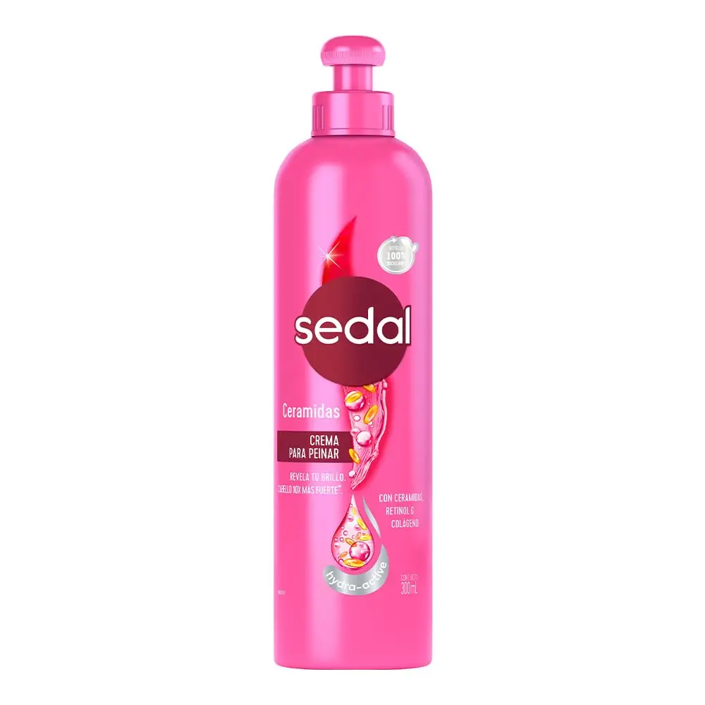 SEDAL CERAMICA CREMA PARA PEINAR 300G