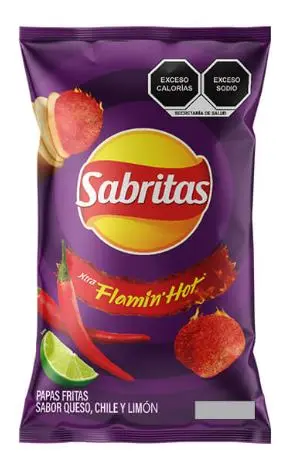 SABRITAS XTRA FLAMIN' HOT 44G