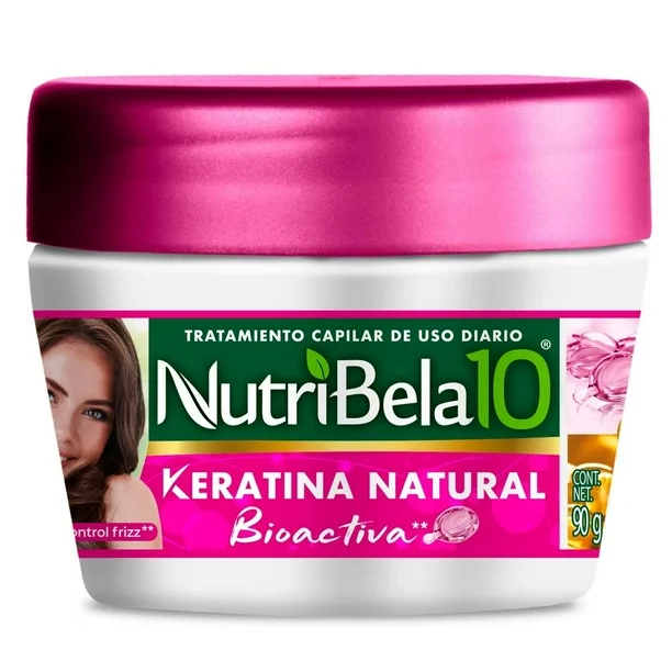 NUTRIBELA 10 KERATINA NATURAL 90G