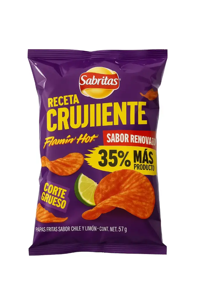 SABRITAS RECETA CRUJIENTE FLAMIN' HOT 57G