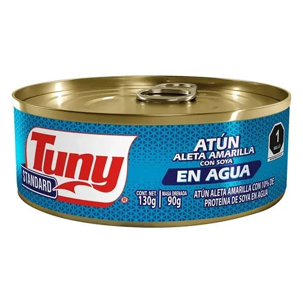 ATUN TUNY AGUA SIN SOYA 130g