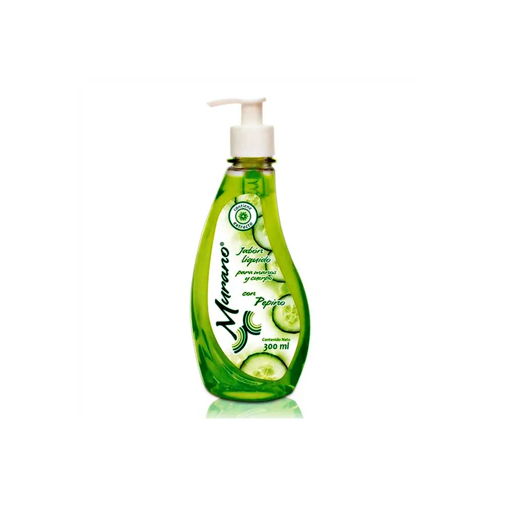 JABON LIQUIDO PARA MANO MURANO CON PEPINO 300 ML