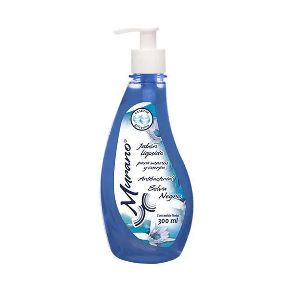 JABON LIQUIDO PARA MANO MURANO SELVA NEGRA 300 ML