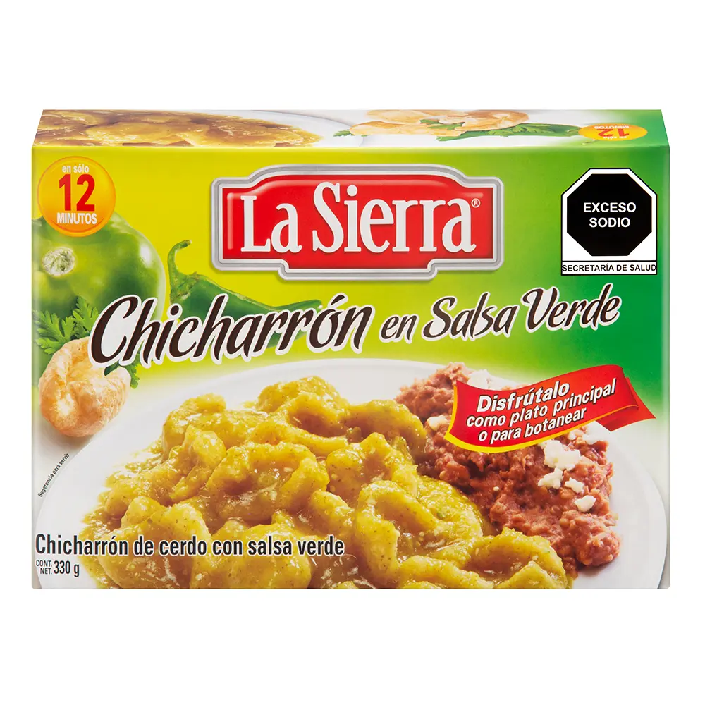 CHILAQUILES CON SALSA VERDE CJ 370G