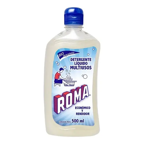 DETERGENTE LIQUIDO MULTIUSOS ROMA 500 ML