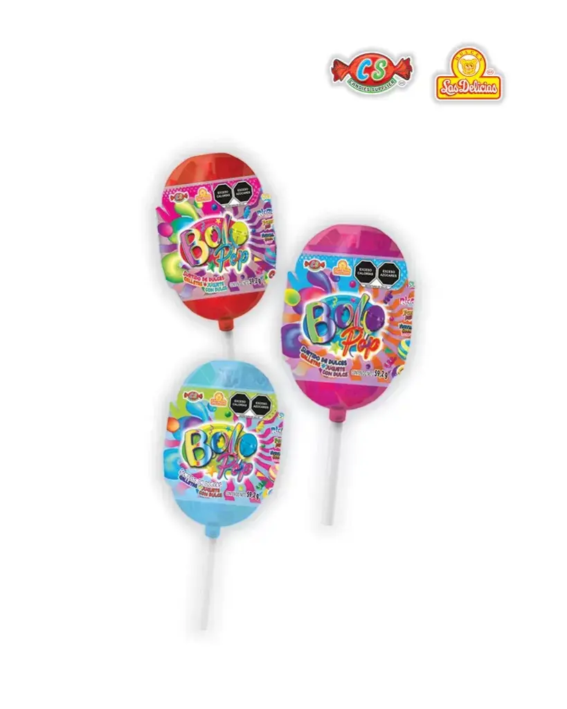 BOLO POP JUGUETE CON DULCE 