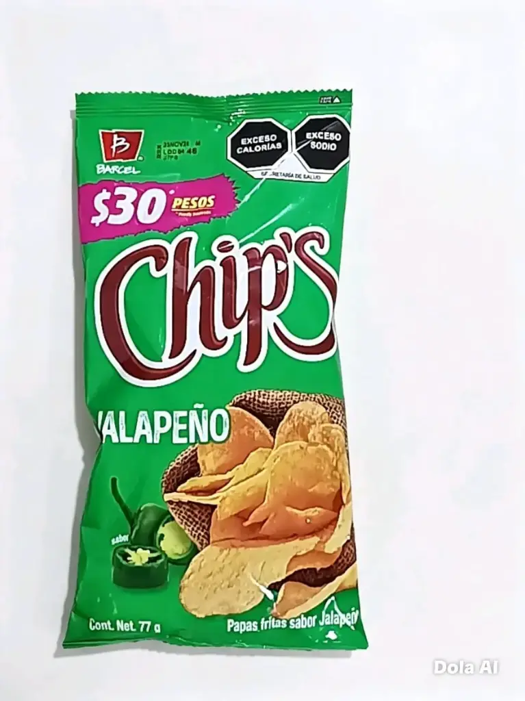 CHIPS JALAPEÑO 77G (BARCEL)