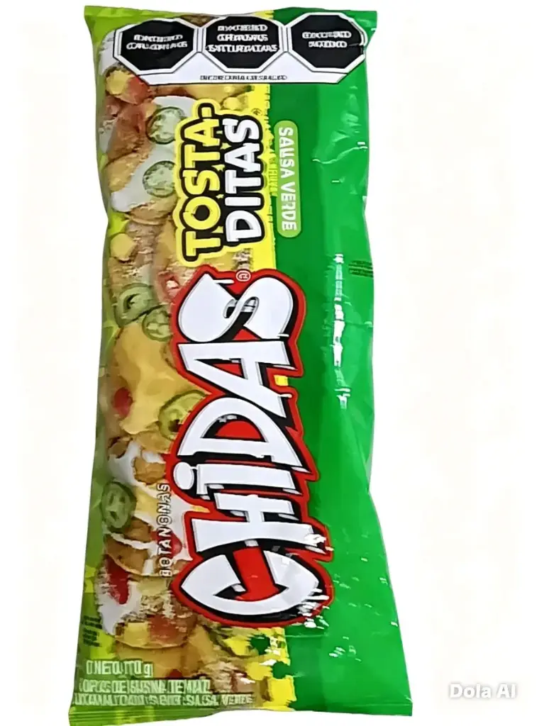 CHIDAS TOSTADITAS SALSA VERDE