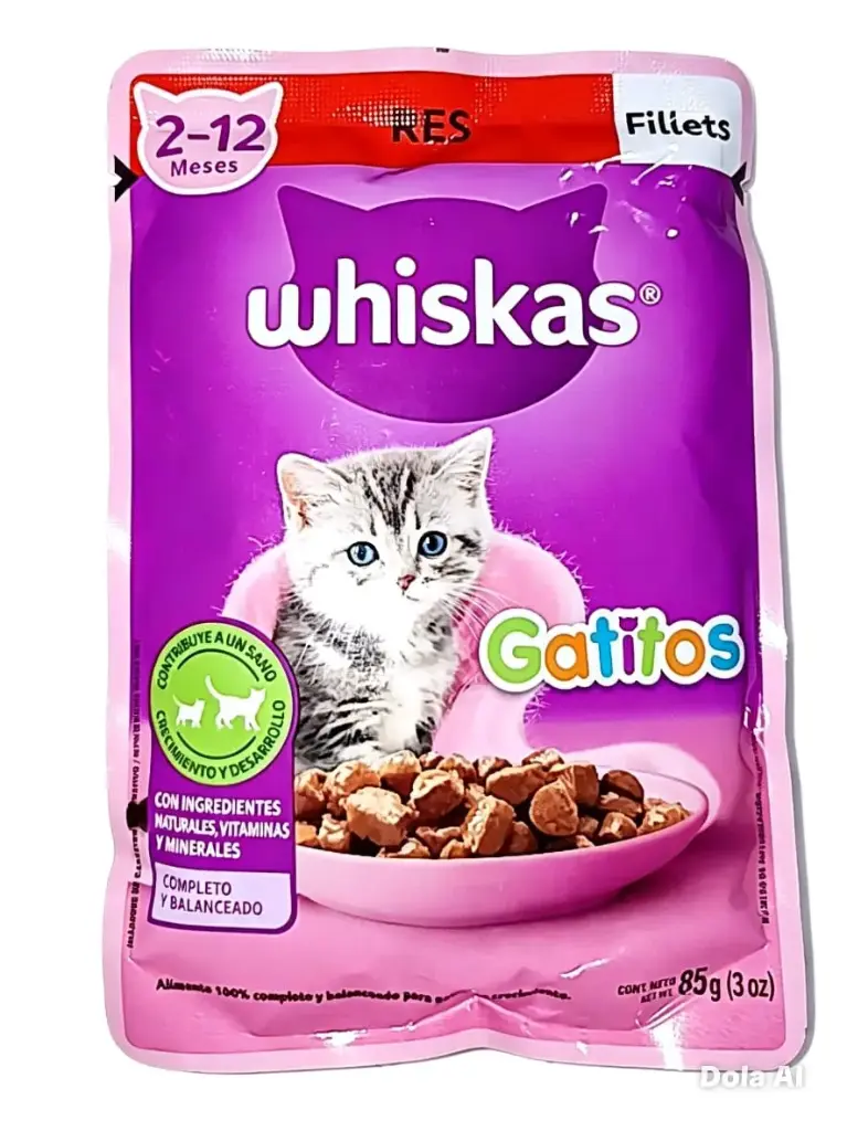 WHISKAS RES GATITOS 85G