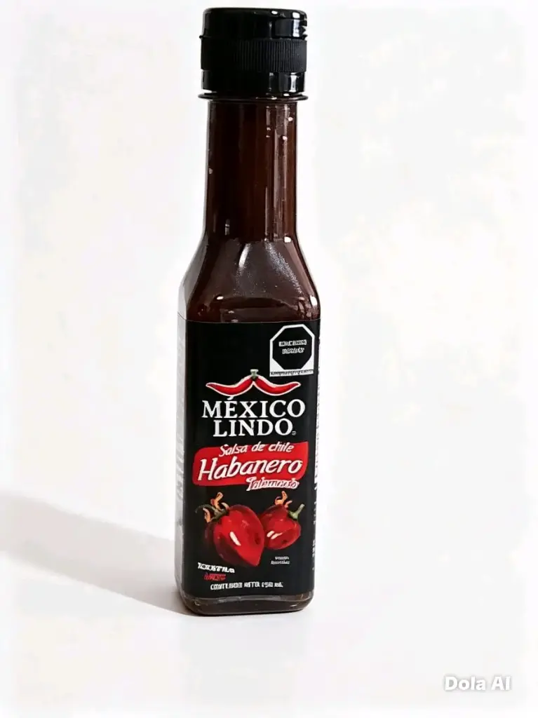 SALSA MEXICO LINDO HABANERO TATEMADO EXTRA HOT 150 ML 