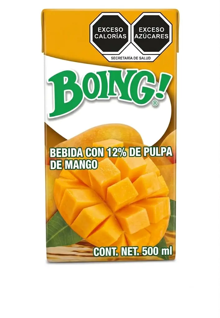BOING BEBIDA CON 12% DE PULPA DE MANGO 500 ML 