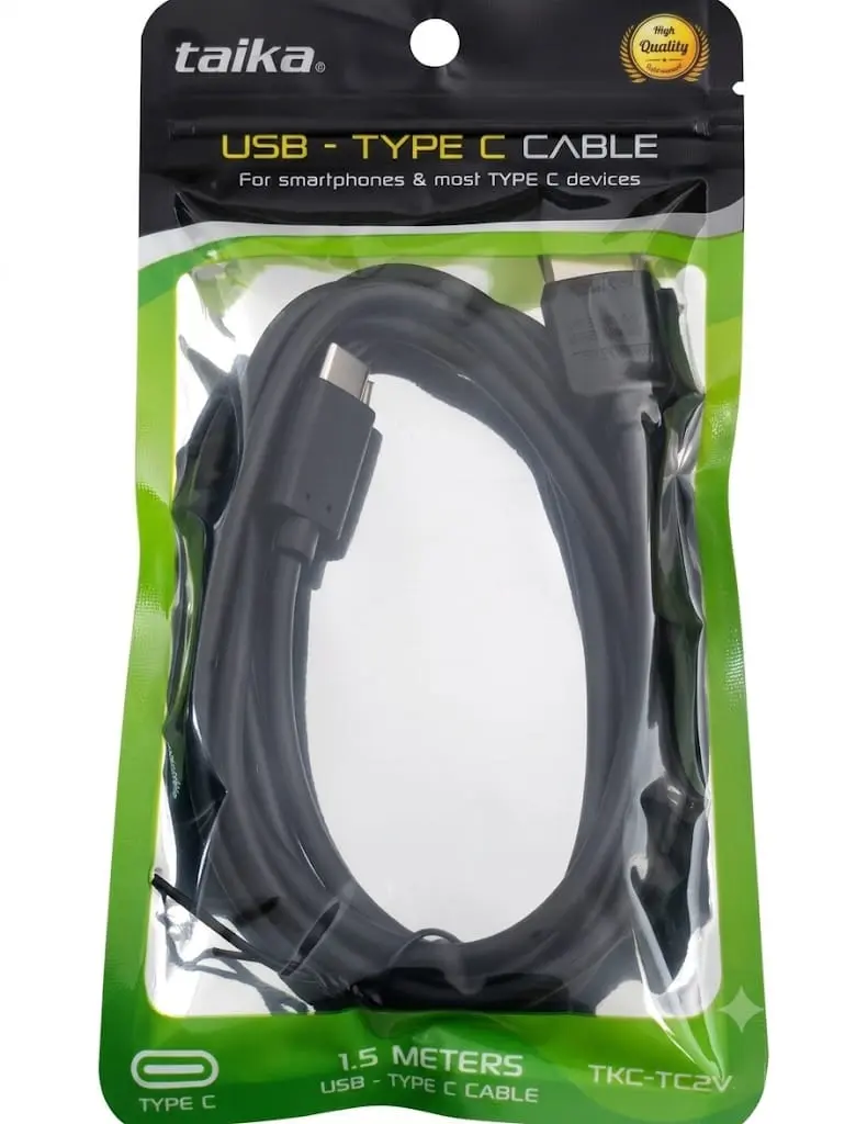 CABLE TIPO C TAIKA 1.5M TKCTC2V