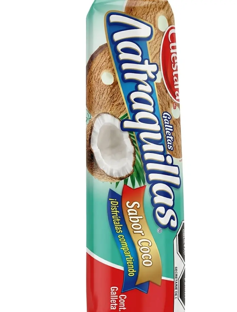  GALLETA CUETARA MATRAQUILLA SABOR COCO 145 GRS.