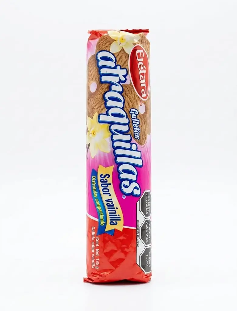 GALLETA CUETARA MATRAQUILLAS SABOR VAINILLAS145 GRS
