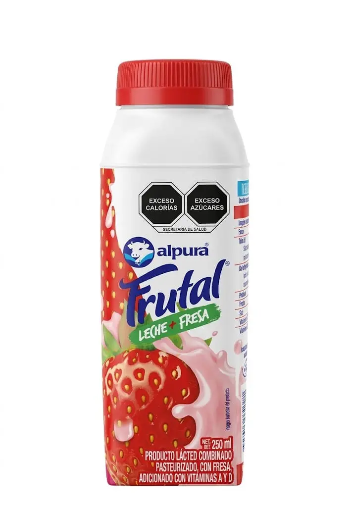 FRUTAL LECHE FRESA CONT 250 ML (ALPURA