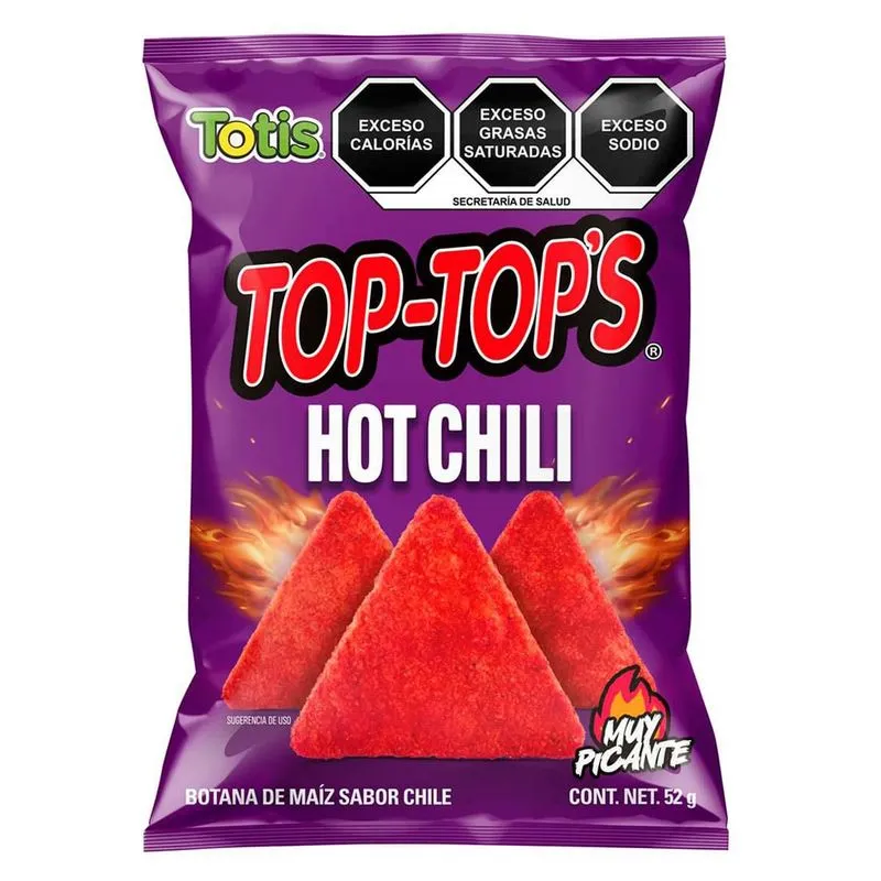 TOP T0PS HOT CHILI 52g LA COSTEÑA