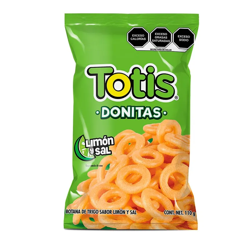 TOTIS DONITAS LIMON Y SAL 28g LA COSTEÑA