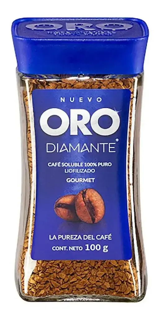 CAFE ORO DIAMANTE 100% PURO LIOFILIZADO 100g