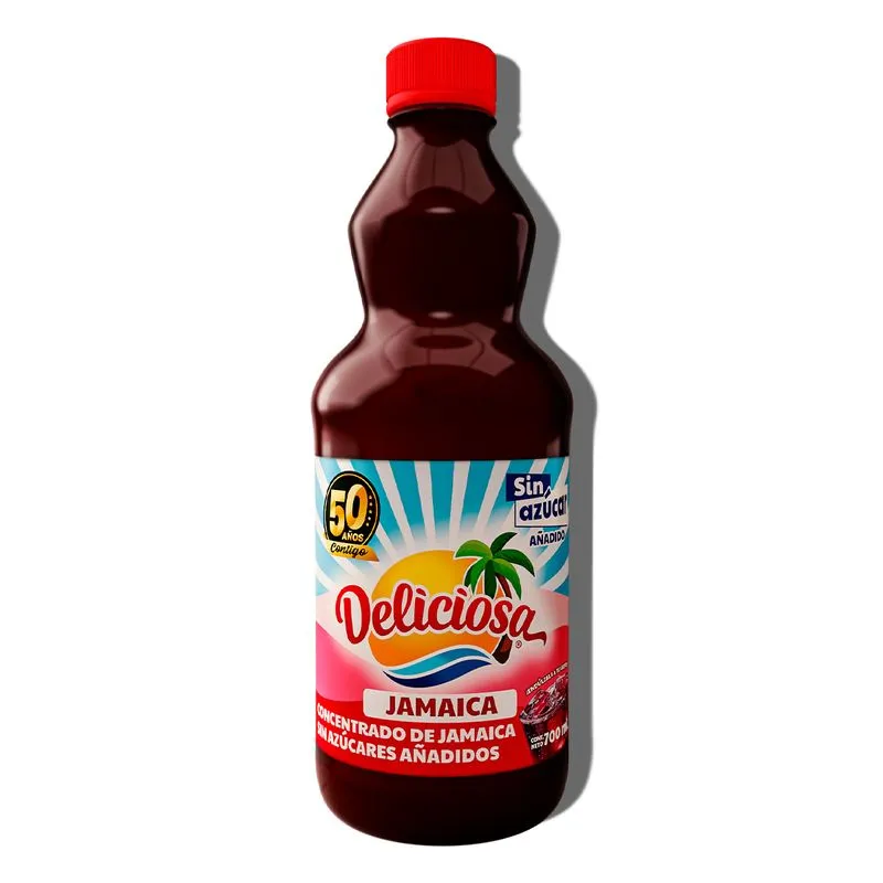CONSENTRADO DE JAMAICA DELICIOSA 700ML