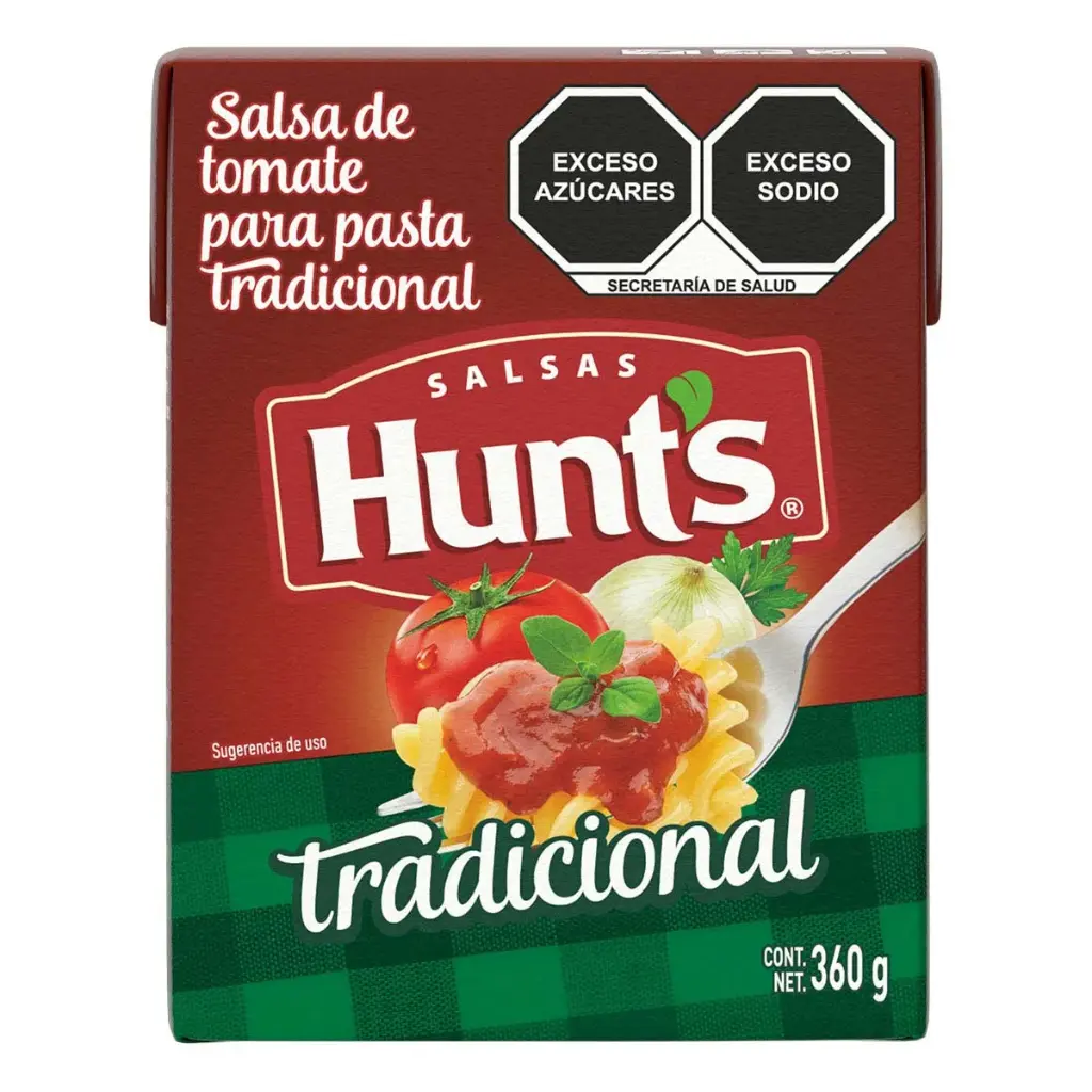 SALSA DE TOMATE HUNTS TRADICIONAL 360 G