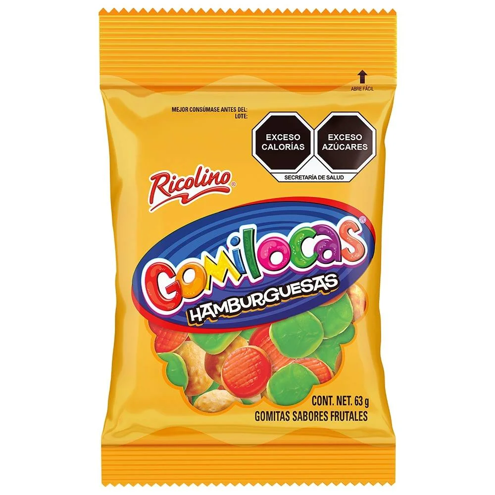 GOMILOCAS HAMBURGUESAS 63g