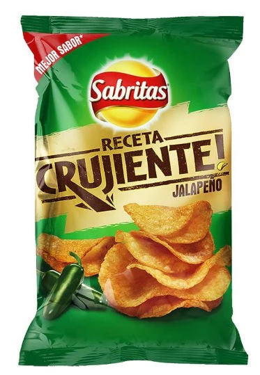 PAPAS RECETA CRUJIENTE JALAPEÑO 57g