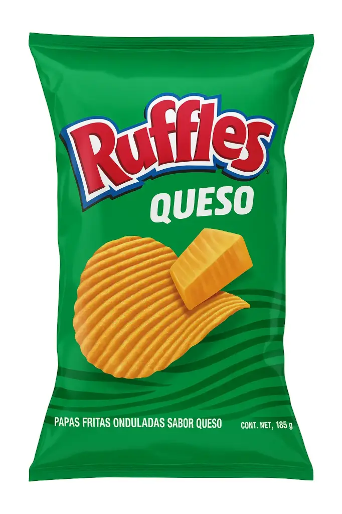 RUFFLES QUESO 185G