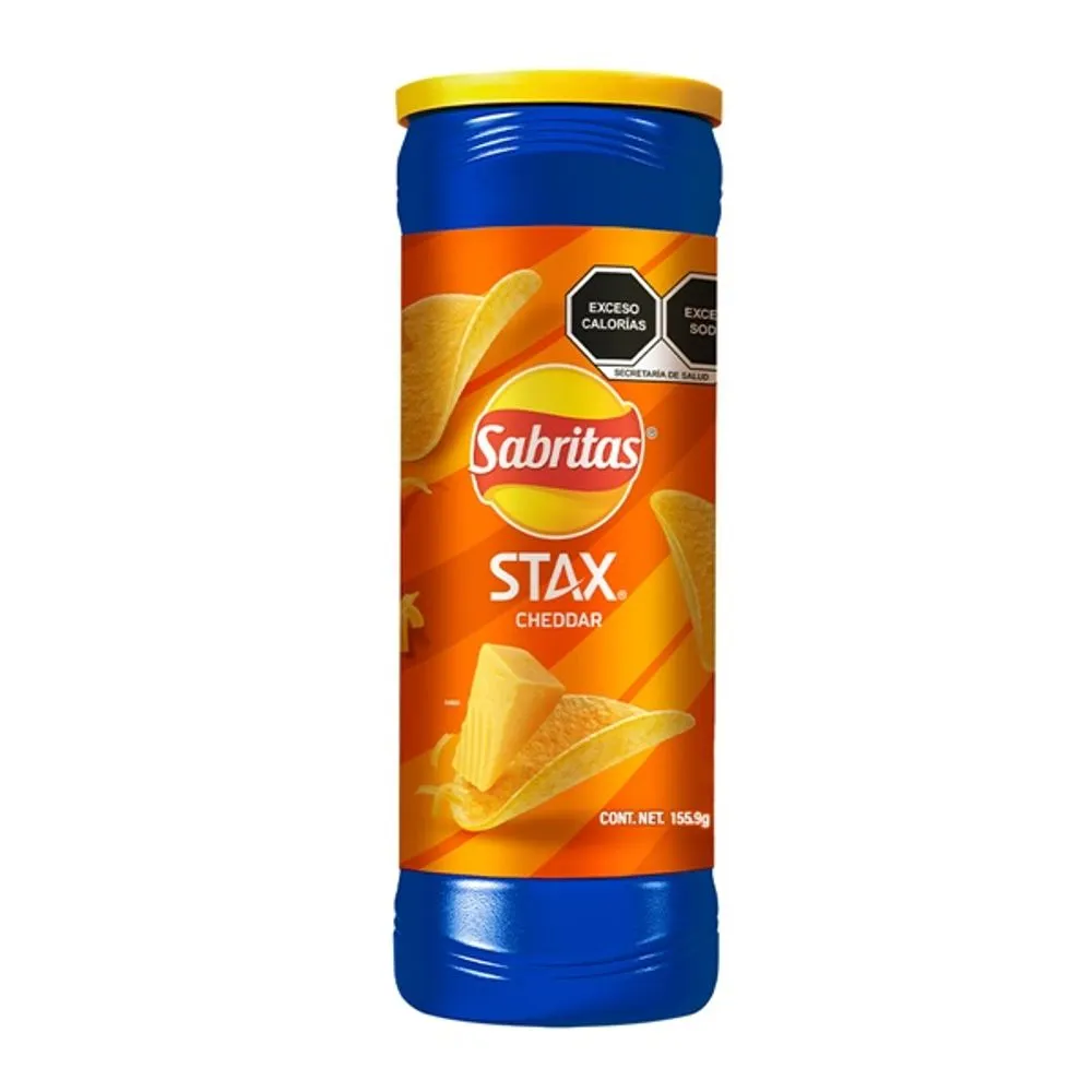  LAYS STAX CHEDDAR 155.9G (SABRITAS)