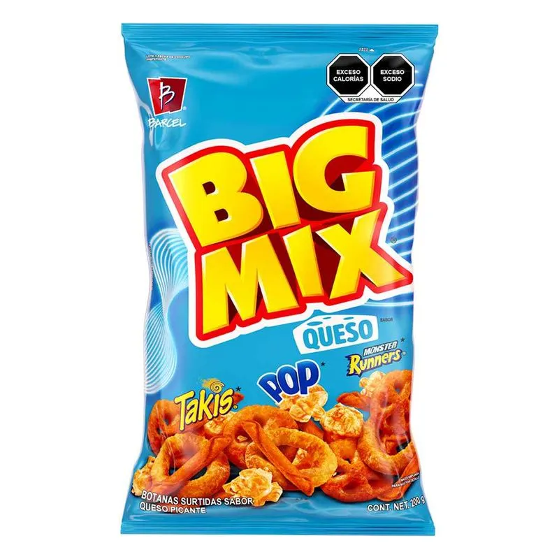BIG MIX QUESO 80G (BARCEL) 