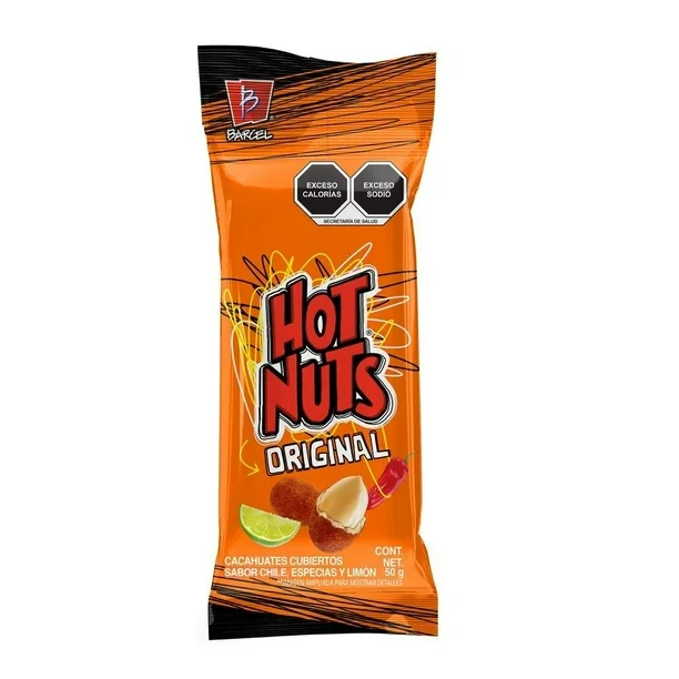 HOT NUTS ORIGINAL 75G (BARCEL)