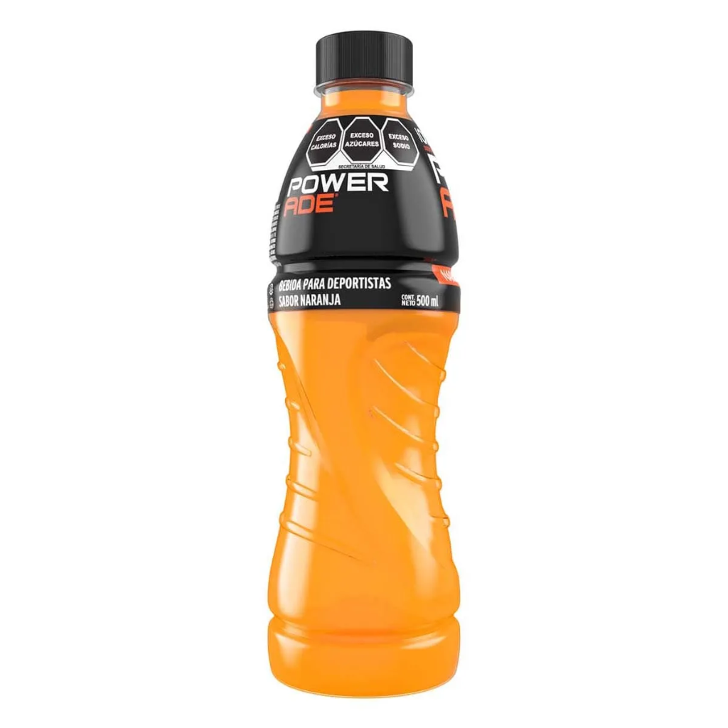 POWERADE NARANJA 500ML (DEL VALLE)
