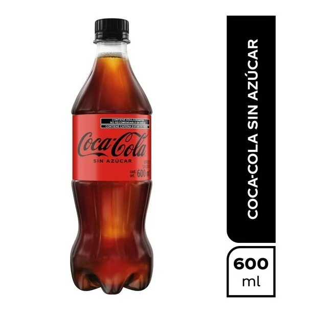 COCA COLA ZERO 600ML