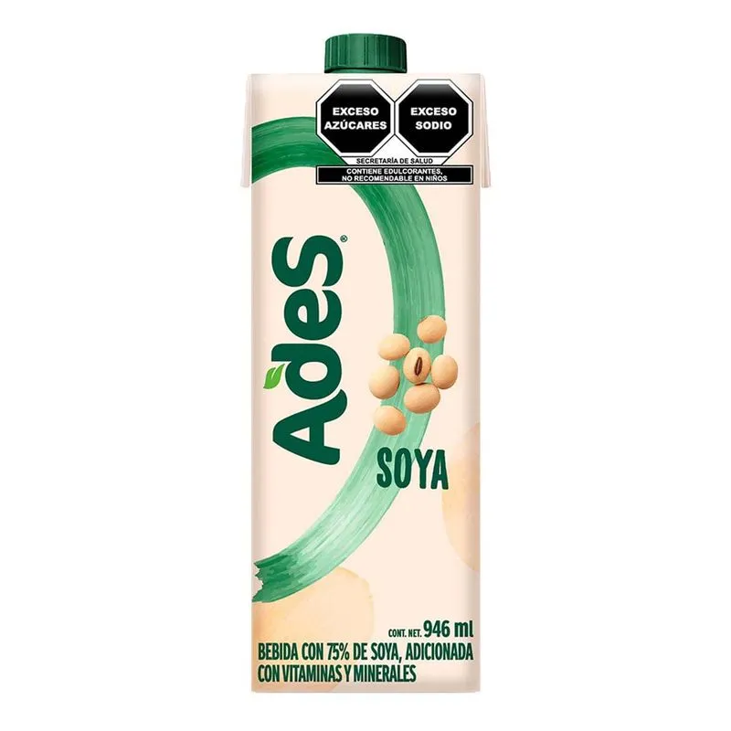 ADES LECHE NATURAL DE SOYA 946ML