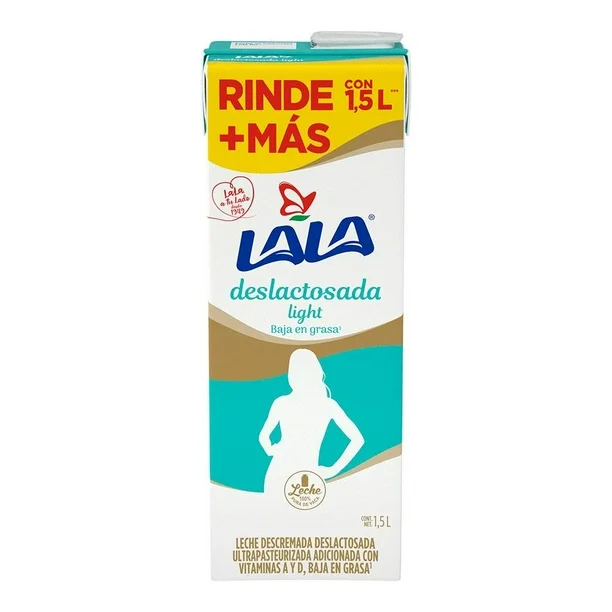LALA DESLACTOSADA LIGHT BAJA EN GRASA 1L